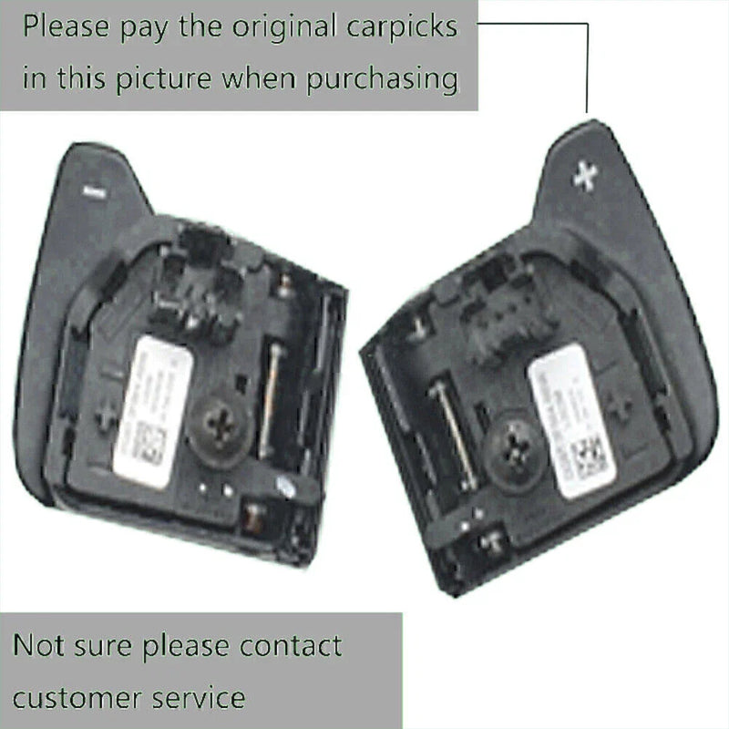 Ford Mondeo, Taurus, Edge Silver Steering Wheel Shift Paddle Shifter Extension (2013-2023)