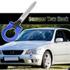 Lexus IS Blue Aluminum Alloy Round Front Rear Bumper Tow Hook Screw (2006-2013)