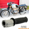 BMW R50 R1 R12 R71 Aluminum Handlebar Grip Throttle Grips (1950-1970)