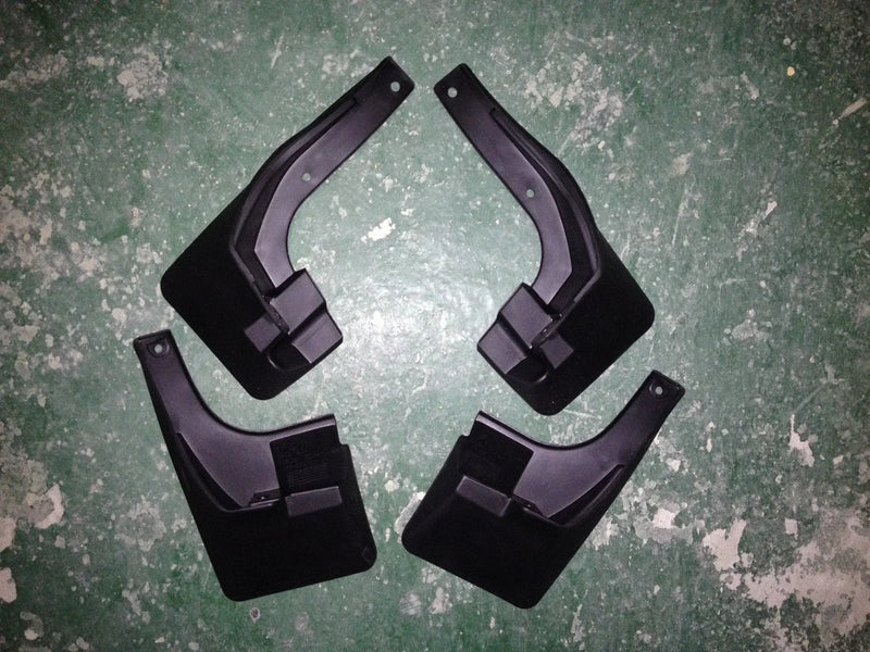 2014-2015 Toyota Vios Black Splash Guards Fenders Mud Flaps (2014-2015)