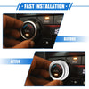Ford Maverick (2022-2023) Silver Tone 4 x AC Climate Control Knob Rings