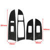 Lexus IS250 IS350 Carbon Fiber Window Lift Panel Switch Cover Trim (2006-2013)