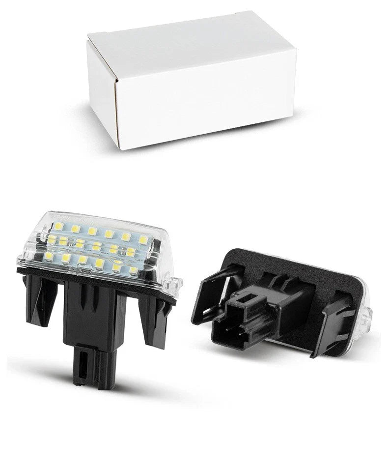 Toyota Yaris Hatchback LED License Plate Lights (2014–2016)