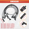 Chevrolet Astro G10 7x Spark Plug Wire Ignition Coil Cable