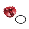 Yamaha MT-03, MT-07, MT-10, MT-25 Oil Filler Plug Red (2016-2023)