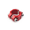 Universal Brake Clutch Perch Red CNC Rotating Bar Clamp 22mm 7/8"