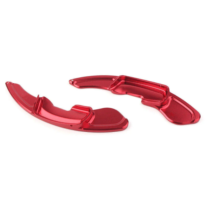 VW Golf R GTD GTE MK7 Red Steering Wheel Shift Paddles (2013-2018)