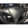 Tesla Model X 2016-22 / S 2012-17 DRY Carbon Steering Wheel Cover Frame Trim