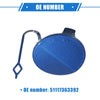 BMW F32 F33 F40 - Blue Front Right Tow Hook Eye Hole Cover