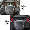 Dodge Challenger Cherokee Blue Steering Wheel Shift Paddle Shifter Extension