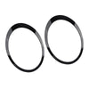 Mini Cooper R55 R56 Black Headlight Trim Ring Bezel Cover (2007-2015)