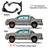 Dodge Ram 1500 (2006-2023) Black 2 x 4" Front Upper Control Arms