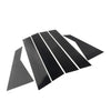 Kia Forte Sedan Gloss Black Door Window Pillar Post Cover Trim (2019-2023)