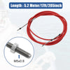 Make Model 2 x 17ft Marine Throttle Shift Remote Control Box Cable