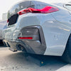 BMW 4 Series i4 G26 M Sport Rear Bumper Side Covers (2020-2024)
