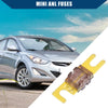 Car Motorcycle Gold Tone Brown 5 Pcs Mini ANL Fuses 175A Audio CD Fuse