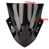 KAWASAKI EX300 Ninja 300 / 250 Black Windshield (2013-2017)
