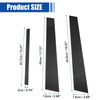 BMW 3 Series E46 Door Window Pillar Post Cover Trim Gloss Carbon Pattern