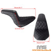 Harley Sport Glide Low Rider FXLRST FXLRS Soft Gel Pad 2-Up Seat (2018-2024)