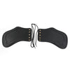 Harley Sportster Black Leather Heat Saddle Shield Deflector