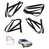 Set 4 Door Glass Run Channel Rubber Fits Toyota Corolla AE100 AE101 EE100 91-97
