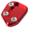 Honda CBR250RR (2017-2018) - Red CNC Kickstand Enlarger Plate