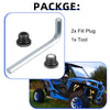 Polaris RZR 570 800 900 1000 Front Differential Fill Plug Tool (2012–2021)