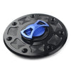 Kawasaki Ninja 500, ZX-6, ZX-7, ZX-9, ZRX-1100, GPZ500 Blue Fuel Gas Tank Cap Cover