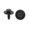 BMW E46 E60 E90 10pcs Black Hex Head Metal Screws with Washer