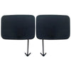 Toyota Prius Prime Rear Bumper Tow Hook Cover Caps (2017-2021)