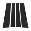 Toyota Sequoia (2008-2014) Black 4 Pcs Door Pillar Window Trim