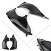 Kawasaki ZX12R Black ABS Air Duct Tube Covers (2000-2001)