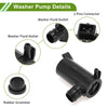 Volvo V70 Windshield Washer Pump w/Grommet (1998-2000)