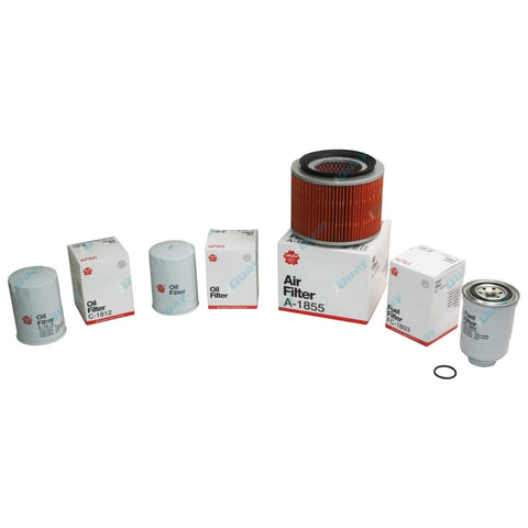 Nissan Patrol GU 6cyl TD42T 4.2L 1999-06 Air, Oil & Fuel Filter Service Kit