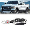 Dodge Ram 1500 Pickup Remote Key Shell Case 1 x Silver (2019-2023)