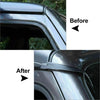 Jeep Wrangler JL 2 x Water Rain Gutter Extension Trim Covers (2018-2021)