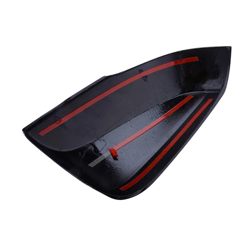 Toyota Sienna Black Side Rearview Mirror Cover Trim (2021-2022)
