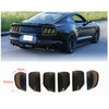 Ford Mustang Tail Light Lamp Guard Cover Trim Bezels (2015-2017)