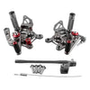 Aprilia RSV4 2009-2011 - Grey Rearset Foot Pegs