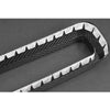 Dodge Challenger 2015-23 Carbon Fiber Front Grill Grille Inserts Trim Cover