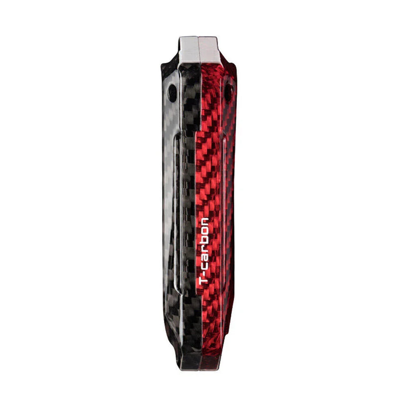 Land Rover Range Rover XF, XE Red & Black Carbon Style Key Fob Case Cover