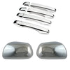 Toyota Sienna (2011-2020) 10 pcs Chrome Mirror & Door Handle Lid Cover Trim