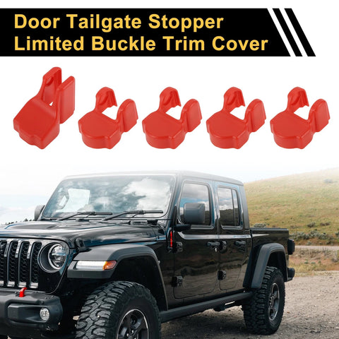 Jeep Wrangler JL JLU (2018-2024) - Red Door Limiting Cover Trim