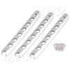 Jeep Wrangler Silver Door Handles Tailgate Trim Insert (2007-2016)