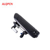 Honda Civic 4 x Outside Door Handle Smooth Black (2001-2005)