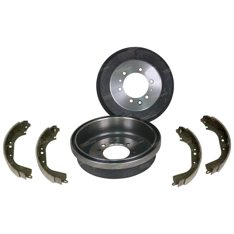Toyota Prado PZJ70 PZJ73 KZJ70 KZJ73 KZJ77 KZJ78 2 x Rear Brake Drums Shoes