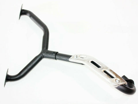 250cc Dinosaur Style Quad ATV Black Alloy Twin Exhaust Pipe Mufflers