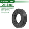Oil Seal 30x56x12mm TG4 Lip Seal Ring Rotary Shaft Seal NBR Black 5 Pcs