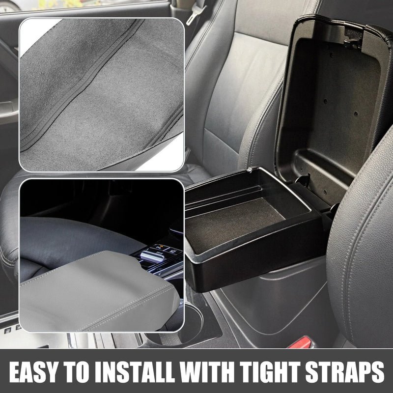 Hyundai Sonata (2015-2019) Gray Car Center Console Armrest Cover Trim