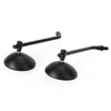 Universal Models 3" Motorcycle Handlebar Mirrors Pair